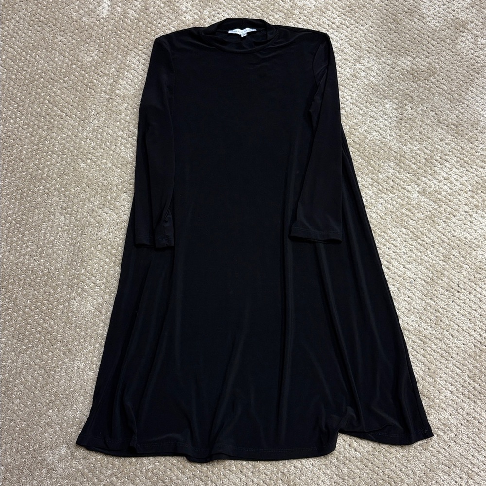 Annalee + Hope Classic Black Long Sleeve Dress